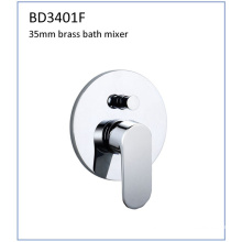Bd3401f 35mm Brass Single Lever Conceal Mount Bath Faucet
